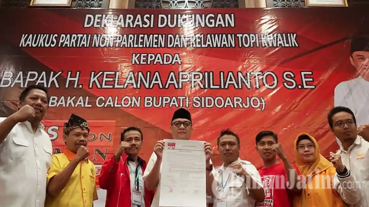 Kelana Aprilianto Maju Bacabup Sidoarjo di Pilkada 2020: Diminta Langsung Sekjend PDIP