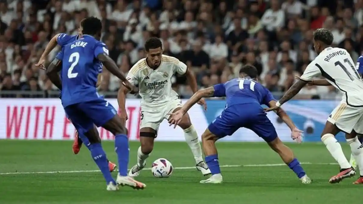 Link Streaming Getafe vs Real Madrid Jumat Dini Hari Jam 3, Nonton Live Liga Spanyol