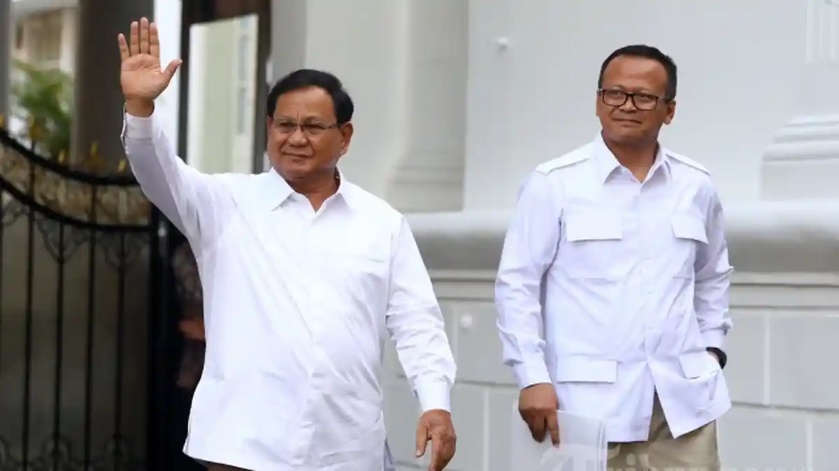Prabowo Subianto Bungkam, Tak Pasang Badan untuk Edhy Prabowo, Luhut Bereaksi Titip Pesan ke KPK