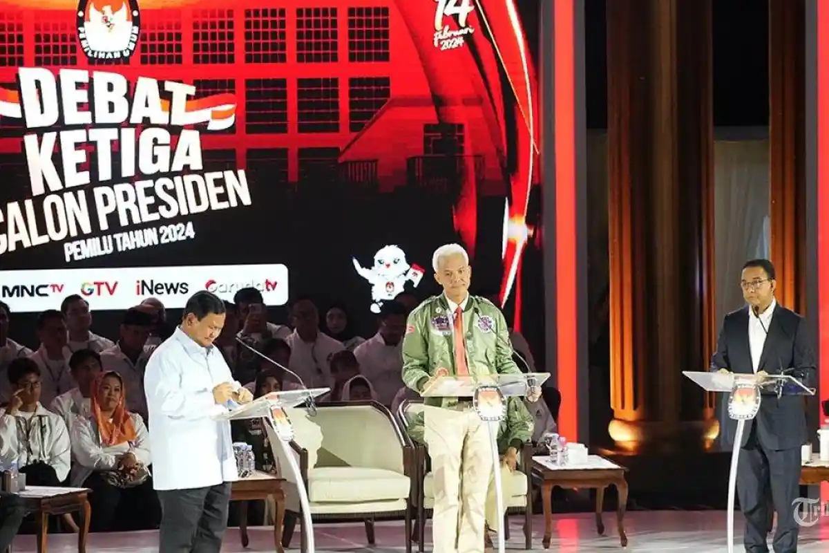Memanas Hingga Debat Capres Selesai, Anies dan Prabowo Tak Bersalaman