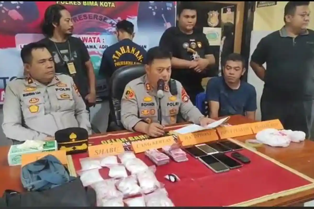 Seorang ASN di Bima Diciduk Polisi Bersama Ibunya, Diduga Menjadi Bandar Narkoba