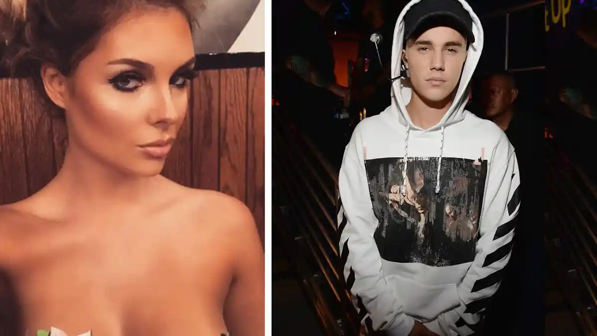 Meraba-raba Dada Model Playboy, Justin Bieber Ditampar