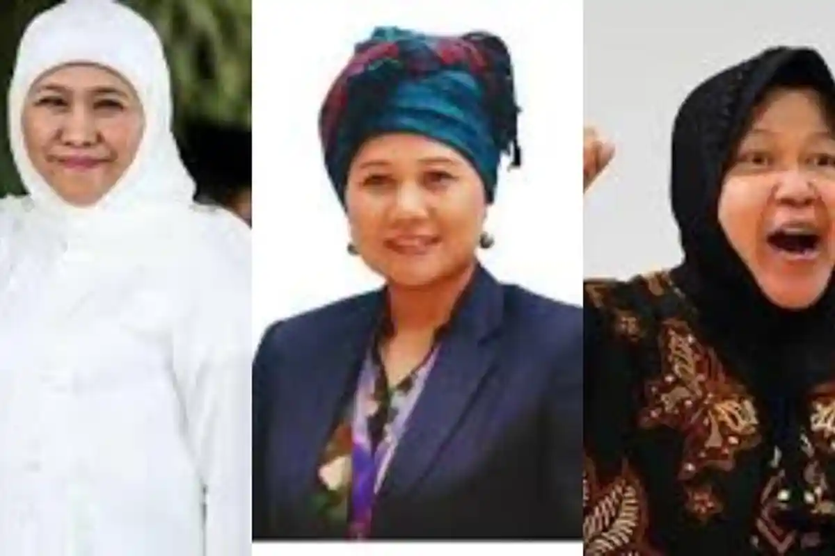 Survei Terbaru Pilgub Jatim: Risma Diuntungkan Duel Kader Nahdlatul Ulama Khofifah vs Luluk Hamidah