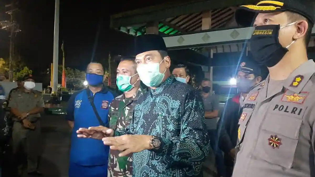 Meski Status Virus Corona di Gresik Masuk Zona Oranye, Pemkab Tetap Fokus Menangani Kasus Covid-19
