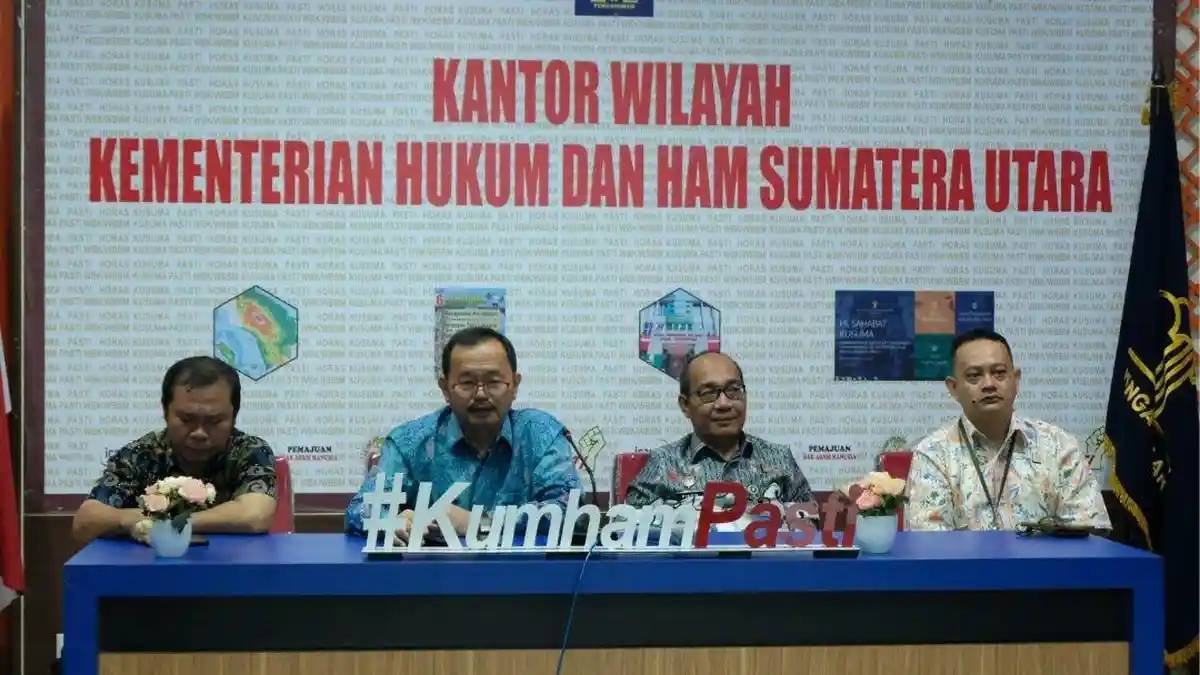 Berdialog sama Peruu Kanwil Kemenkumham Sumut, Direktur P3SI Jelangkan 4 Poin Berikut Ini