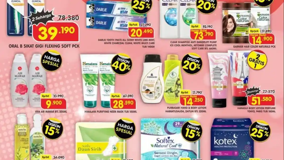 KATALOG PROMO Superindo 25-26 April 2023, Belanja Hemat Bertabur Diskonan, Clear Jumbo Rp73.790
