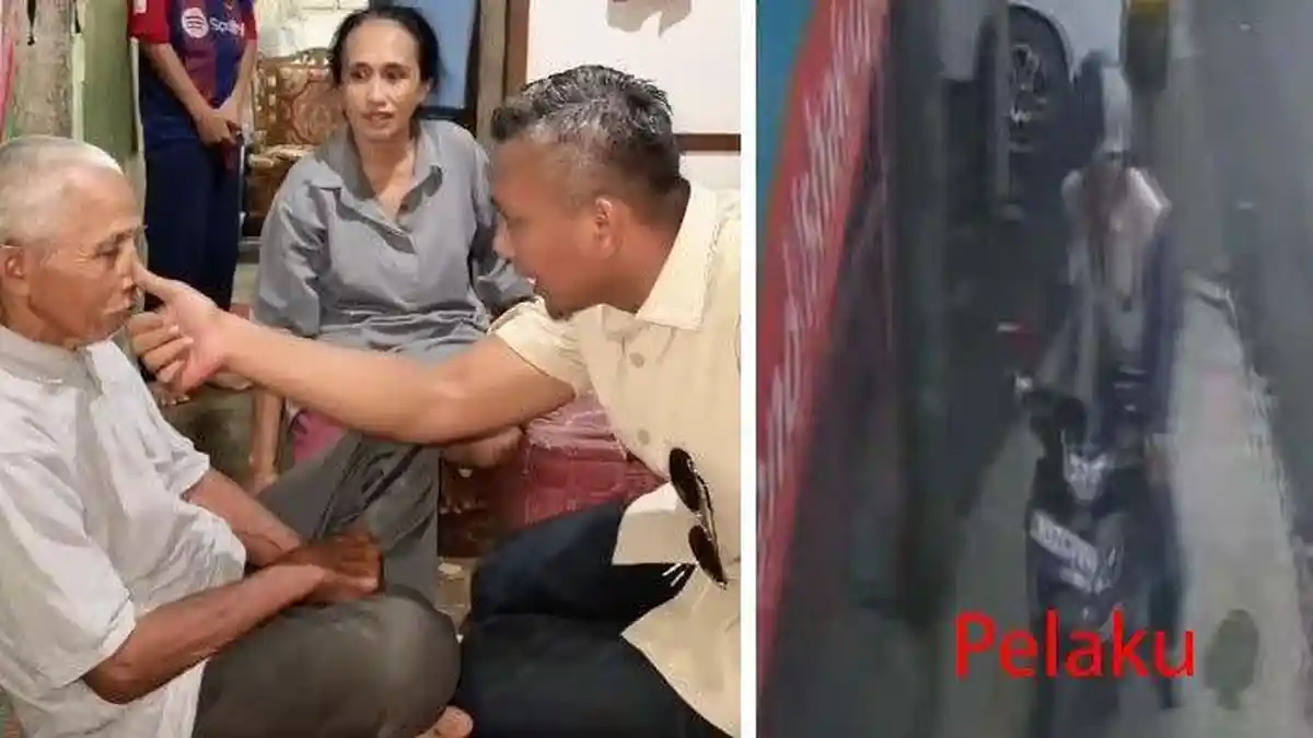 PILU Kakek Penjual Pisang Dihajar dan Uangnya Rp 300 Ribu Dirampas, Ugan Tahan Rasa Sakit di Wajah