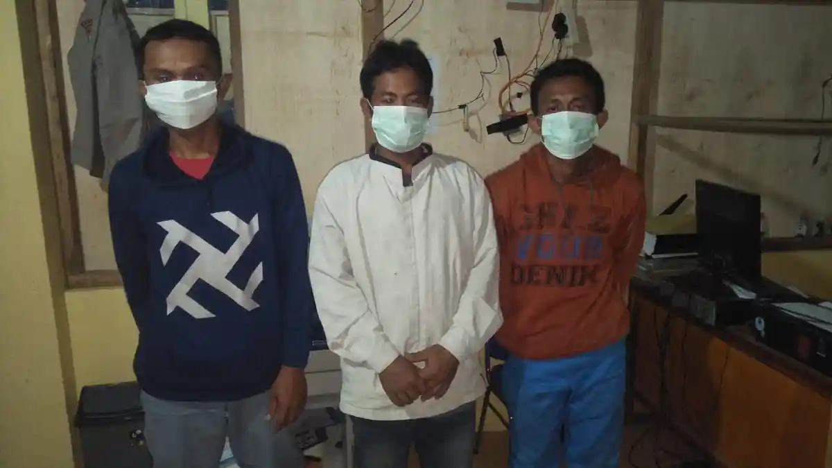 Curi 27 Keping Plat Aluminum, 3 Karyawan PT Bandar Sumatra Diamankan Polisi