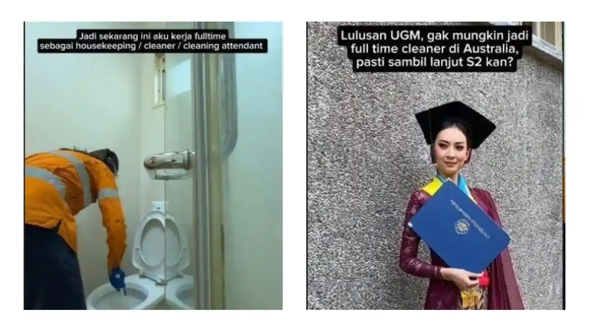 Lulusan Cumlaude di UGM tapi Kerja Bersihin WC di Australia, Dea Mengaku Menikmati Setiap Momen