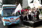 Peluncuran Roadshow Bus KPK Antikorupsi