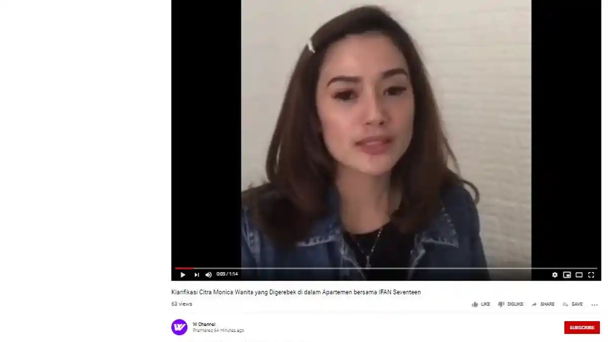 Kabar Terbaru Citra Monica, Wanita yang Pernah Digerebek dengan Ifan Seventeen, Unggah Surat Cerai