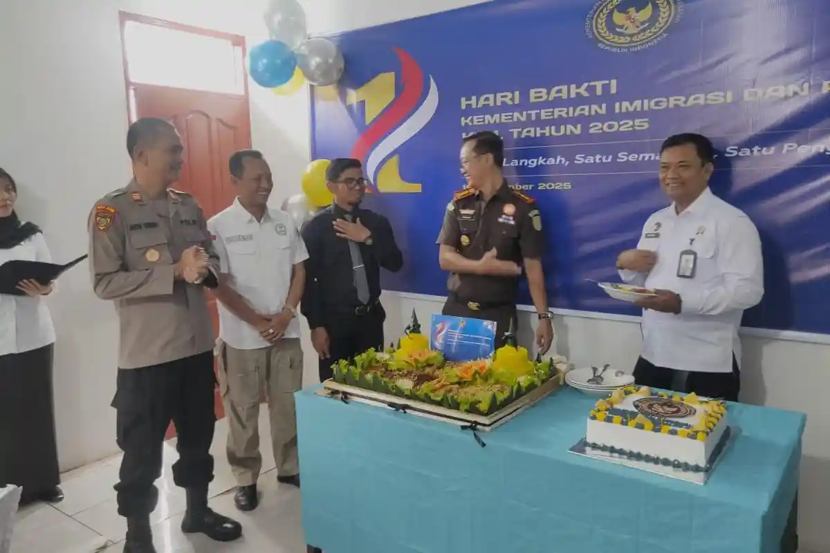 Lapas Blangkejeren Gelar Tasyakuran Hari Bhakti Imigrasi dan Pemasyarakatan Ke-1 