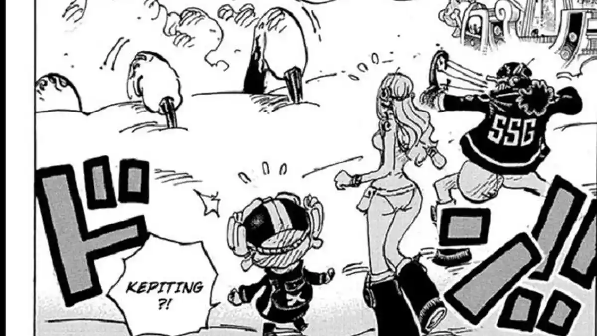 Baca Manga One Piece Chapter 1113 RAW Indonesia Usopp vs Gorosei Saturn dan Giant Robot Muncul