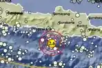 Gempa Bumi Guncang Daerah Istimewa Yogyakarta Senin 23 Maret 2026, Gempanya Terjadi Sore Ini