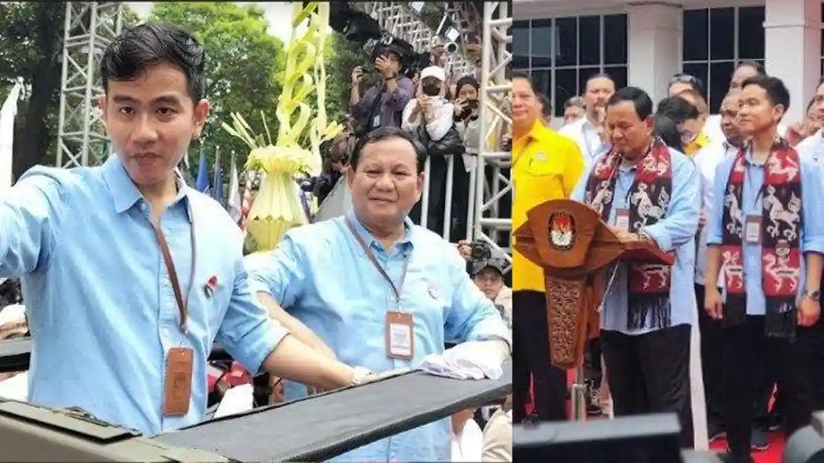 Relawan Jokowi Antarkan Prabowo-Gibran Daftar ke KPU, Yakin Menang Satu Putaran: Menang 60 Persen