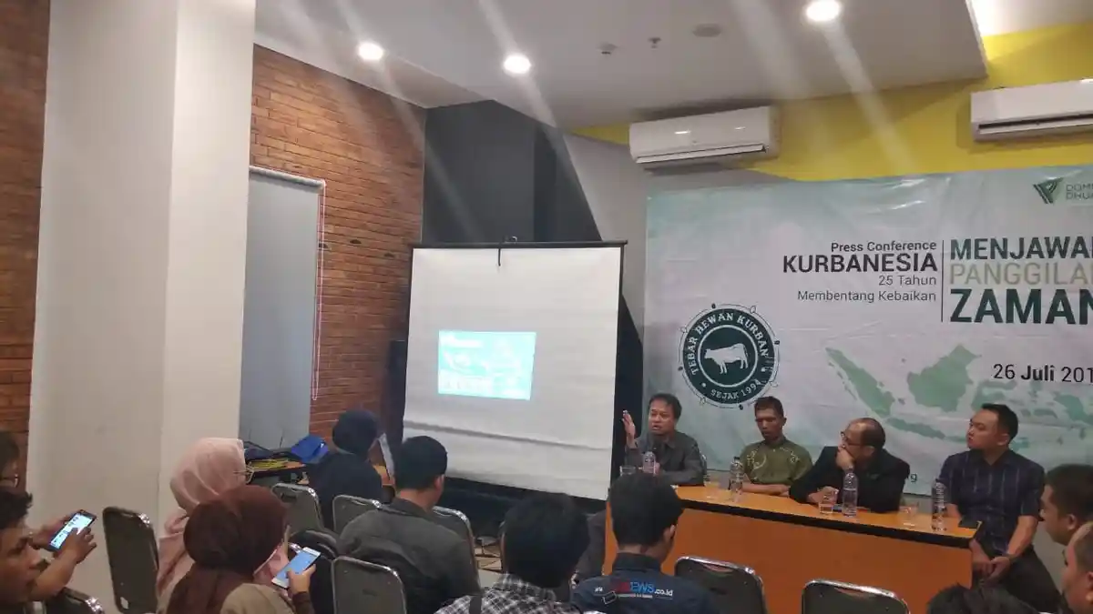 Tebar Hewan Kurban Sasar Jutaan Penerima Manfaat