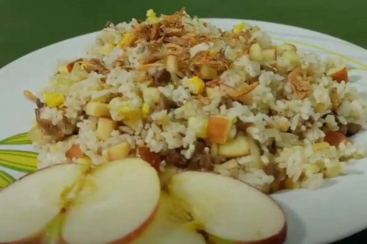 Resep Nasi Goreng Apel untuk Sajian Labaran Spesial