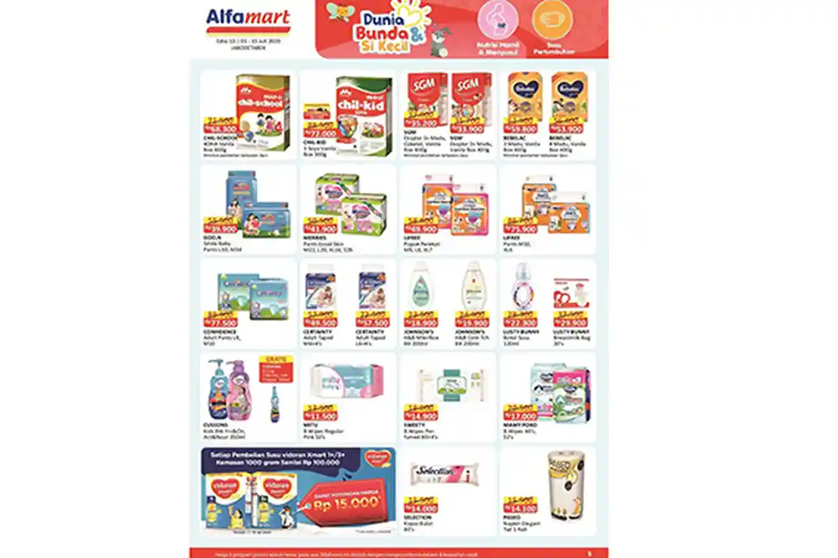 Hari Terakhir Promo JSM Alfamart, Milk Fair hingga Diskon sampai 49 Persen 