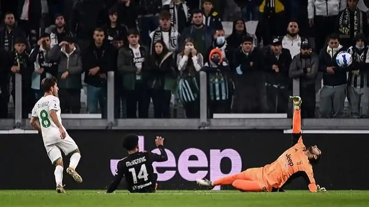 Sassuolo Berhasil Beri Kejutan ke Juventus, Lopez Cetak Gol Terlambat di Stadion Allianz