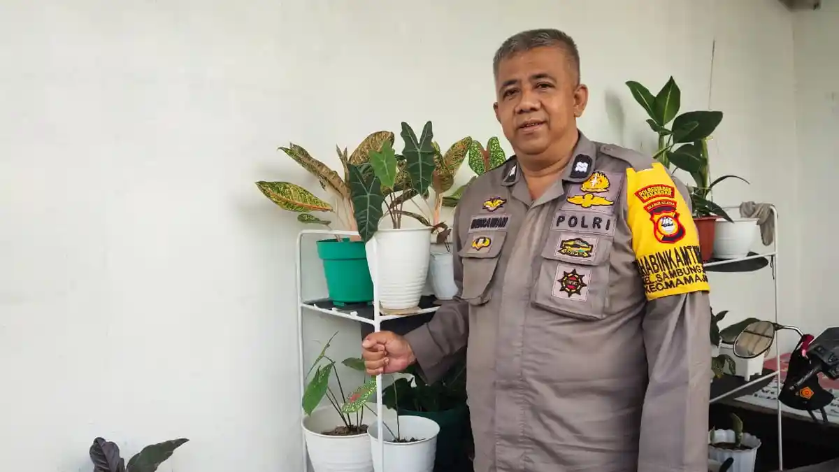 Aiptu Indrawan, Lulusan Pasukan Elit Kepolisian Penjaga Ketertiban 11 Ribu Jiwa di Makassar