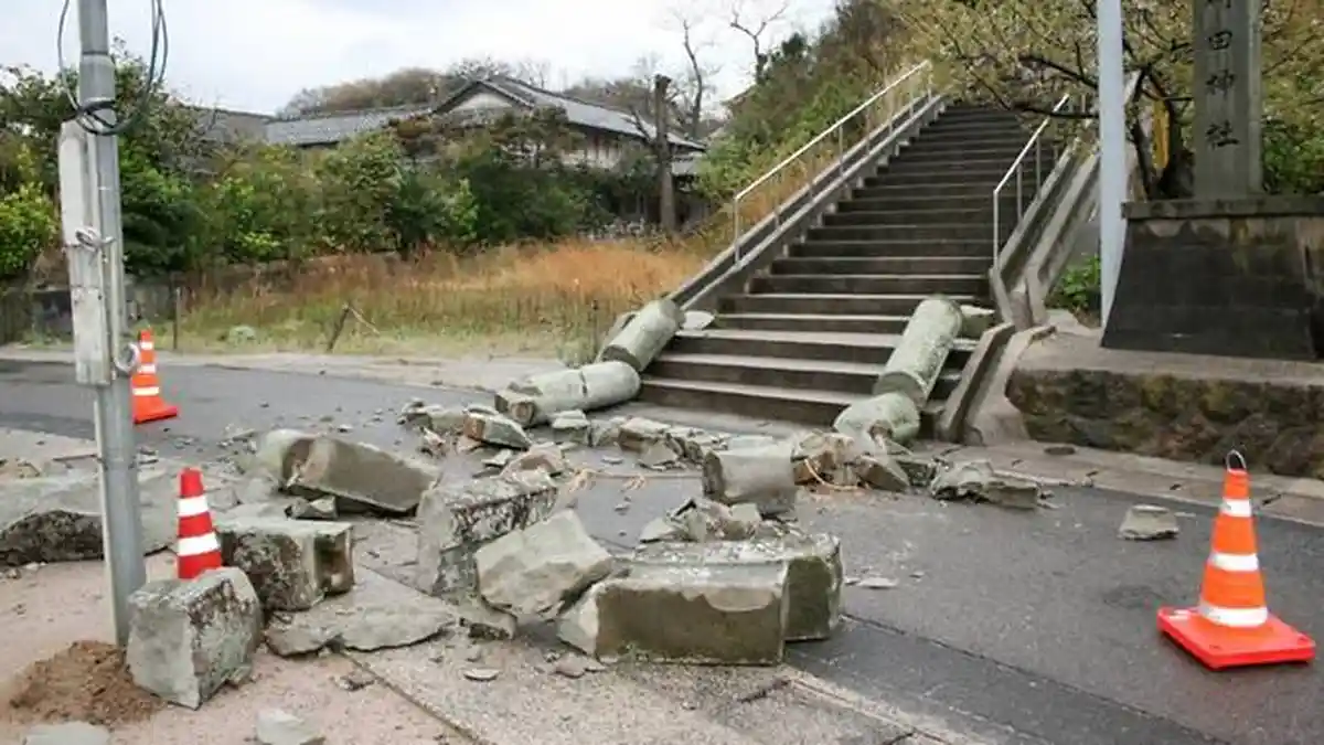 5 Orang Terluka Setelah Gempa Bumi Guncang Jepang