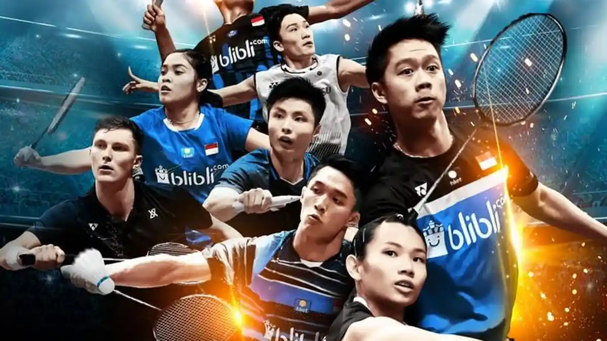Sedang Berlangsung Live Streaming Indonesia Open 2019 Ganda Gideon-Kevin Unggul Set 1 VideoTrans 7