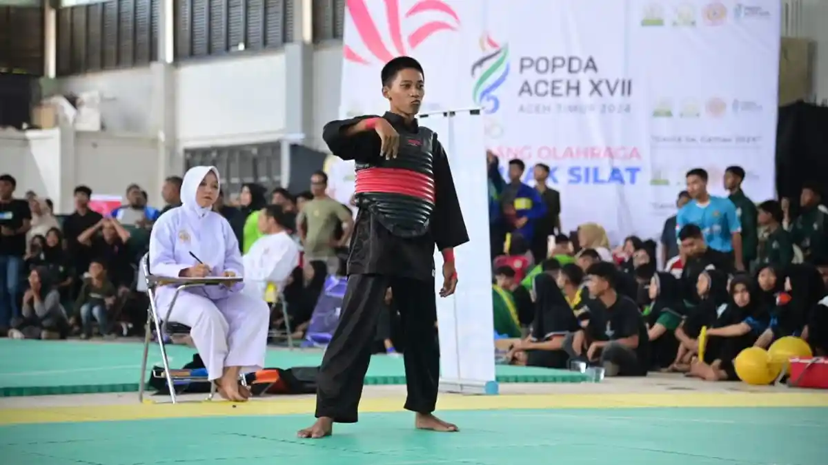 SOSOK Rizkan Abrar, Remaja Bener Meriah Raih Mendali Emas Pencak Silat ...