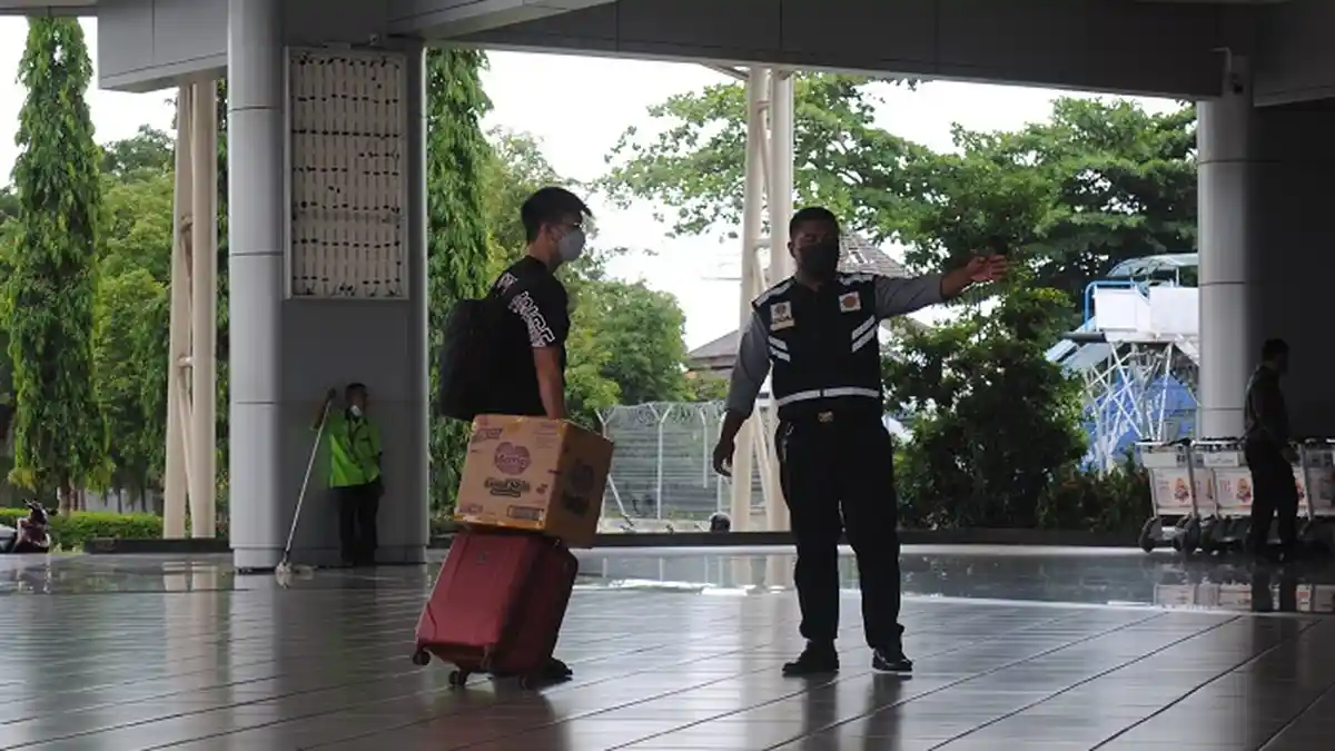 Bandara Palu Mulai Sepi Penumpang di Hari Pertama Larangan Mudik