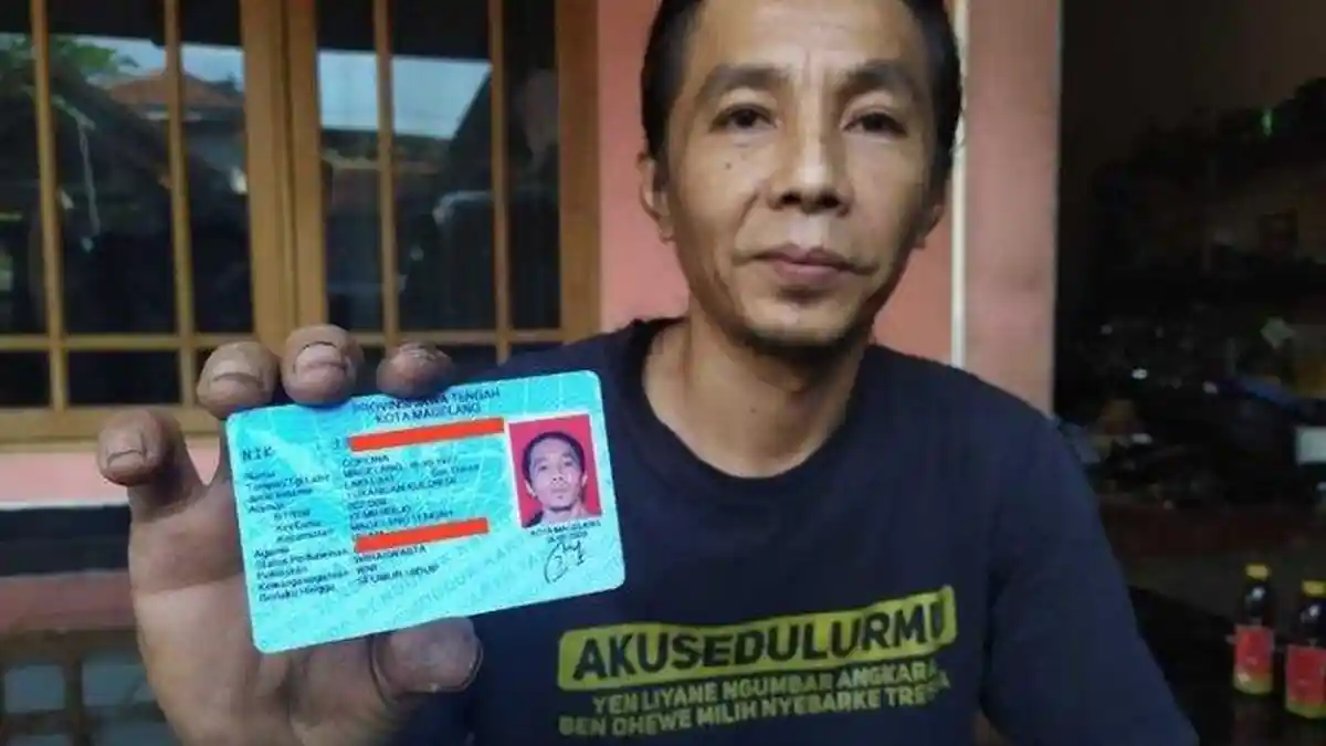 Sejak Pandemi Covid-19 Pria Magelang Ini Viral Punya Nama Corona, Berikut Kisah Uniknya