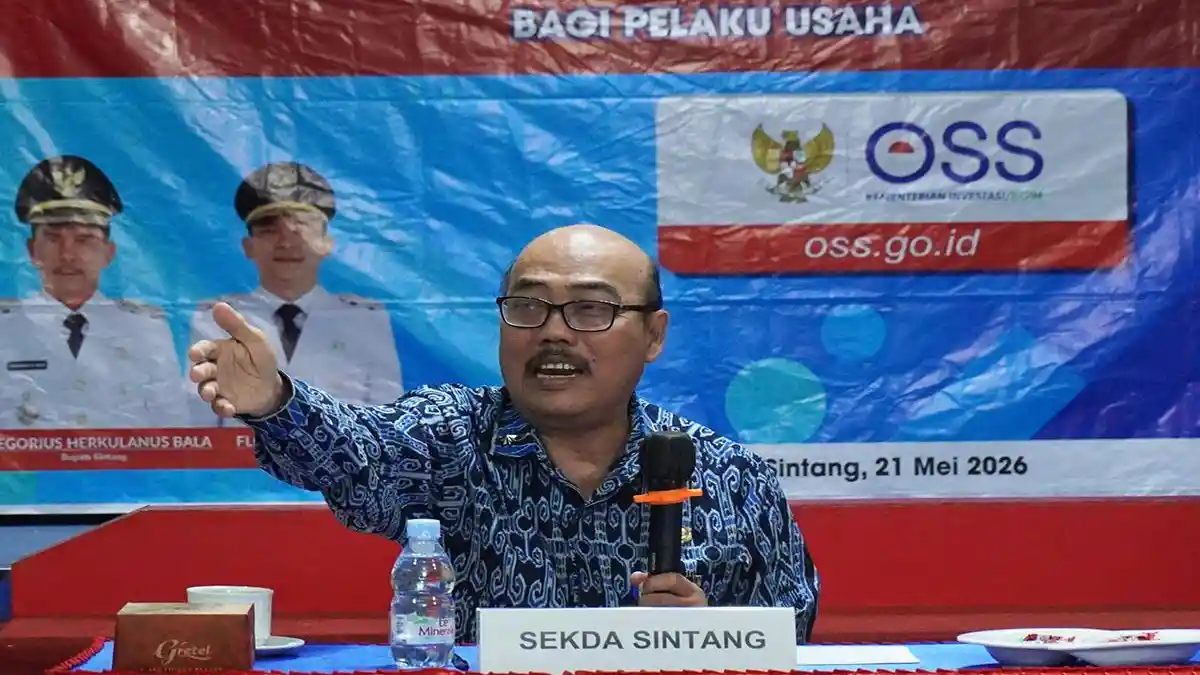 Sekda Sintang Minta Pengusaha Laporkan Oknum yang Persulit Izin Legalitas Tambang Pasir dan Batu