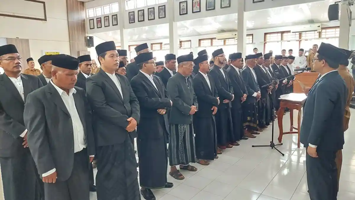 40 Pengurus MPU Dikukuhkan, Pj Bupati : Tiga Komitmen Membangun Pidie