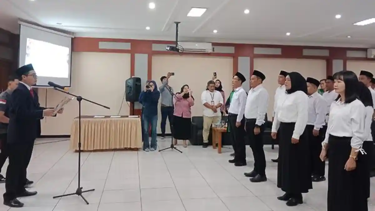 Bawaslu Bulungan Lantik 30 Anggota Panwascam untuk Pilkada 2024