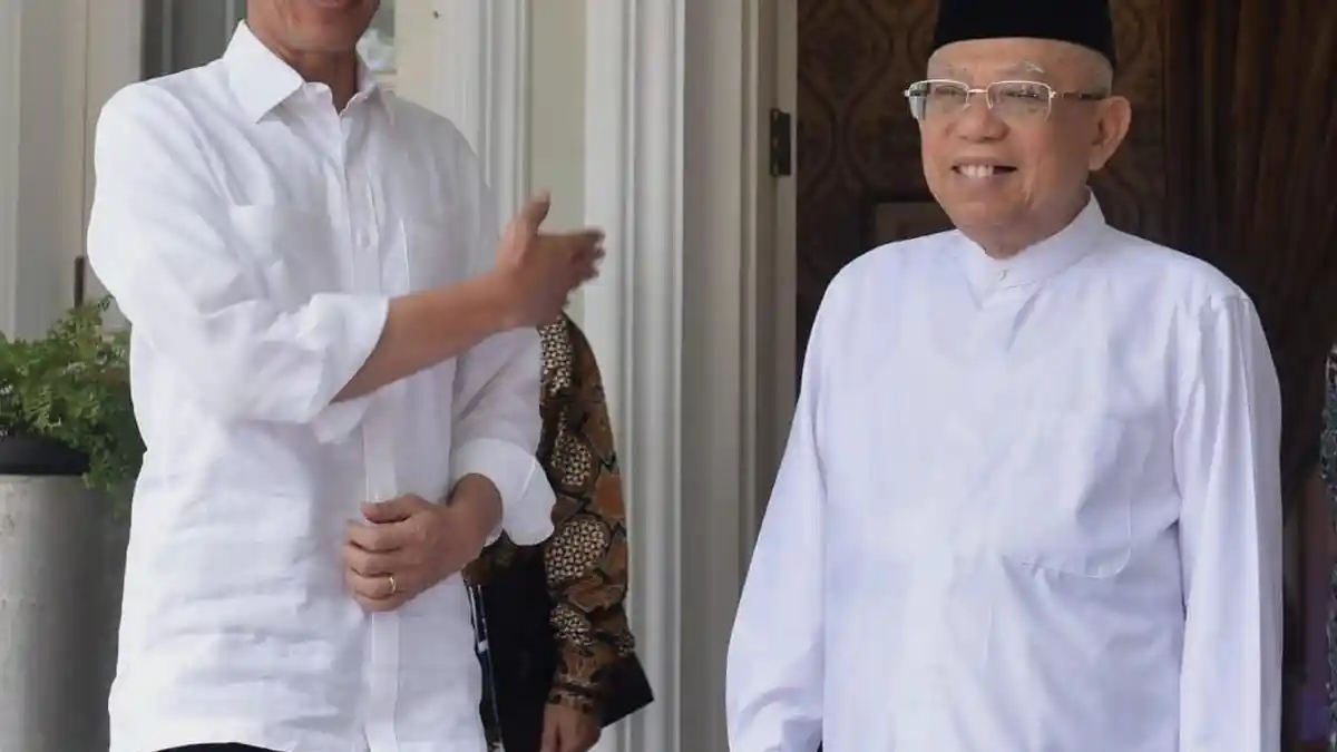 Topik Pembahasan dan Menu Makanan dalam Pertemuan Jokowi-Ma'ruf Amin