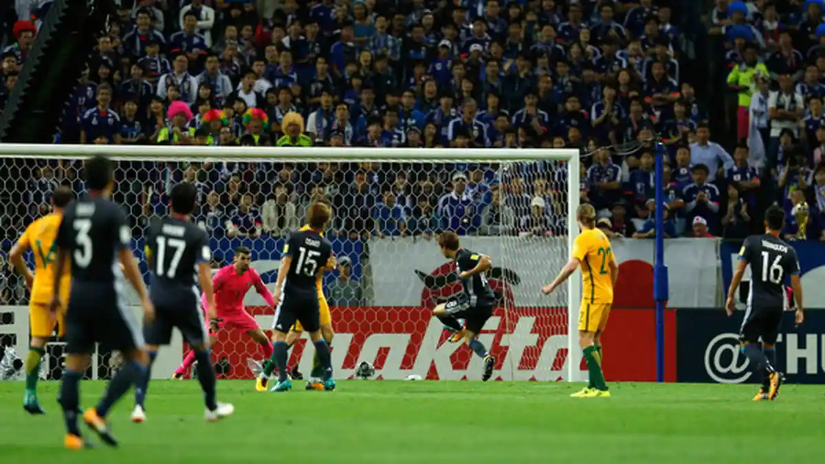 Jepang Lolos ke Piala Dunia 2018 Usai Tekuk Australia