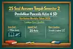 25 Soal Asesmen Tengah Semester 2 Pendidikan Pancasila Kelas 4 SD Kurikulum Merdeka Tahun 2026