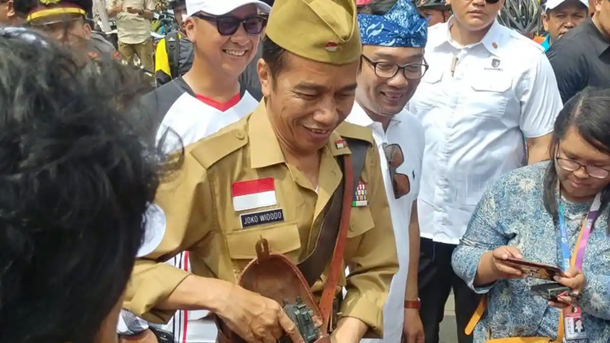 Presiden Jokowi Bilang Ada yang Menakut-nakuti Rakyat Kita Sendiri