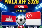 Prediksi Skor Kamboja Vs Singapura Pukul 19.00, Line-Up Pemain, H2H dan Statistik di Piala AFF 2026