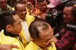 Bahlil Tebar Senyum Hadiri Munas XI Partai Golkar