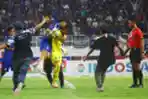 Selebrasi Kiper PSIS Semarang Aldhilla Ray Redondo