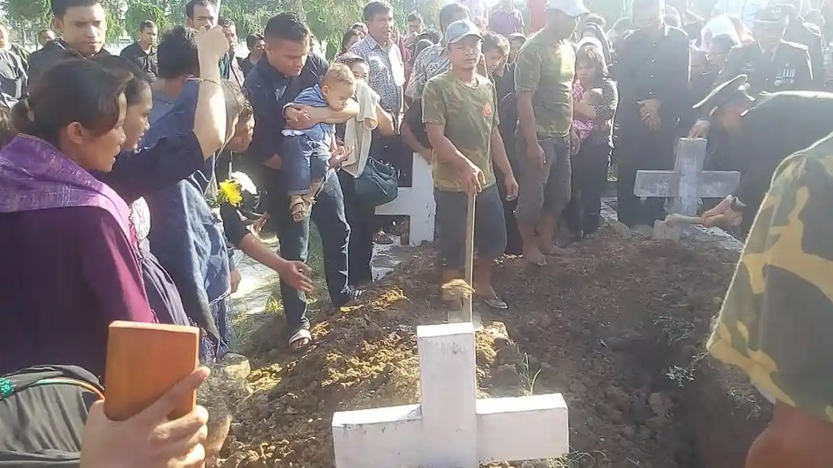 Ben Sinaga, Anak Pilot Helikopter yang Jatuh di Jogja Mencuri Perhatian Personel TNI AD