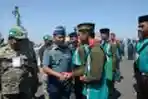 Apel Akbar Santri Bela Negara di Makoarmatim Surabaya