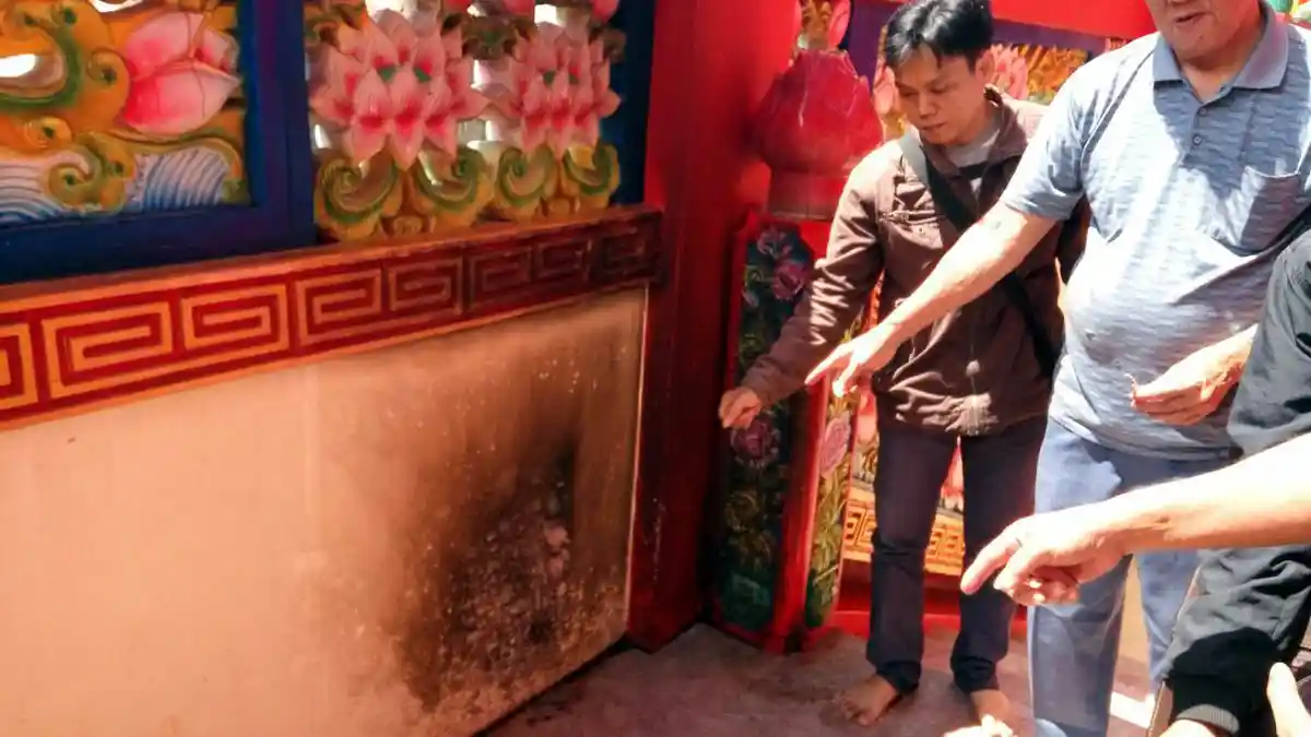 Walubi Kalbar Imbau Umat Tak Terprovokasi Pelemparan Bom Molotov di Vihara
