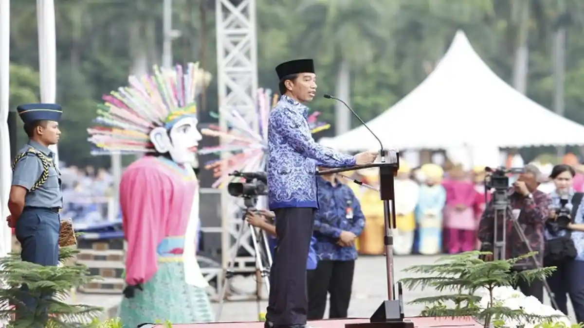 Jokowi Ingatkan Korpri Jaga Netralitas Jelang Pilkada 2017