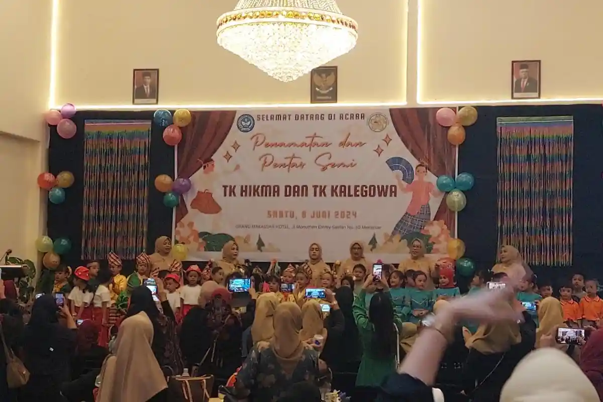 Ajang Penamatan Siswa Siswi TK Hikmah Makassar dan TK Kalegowa