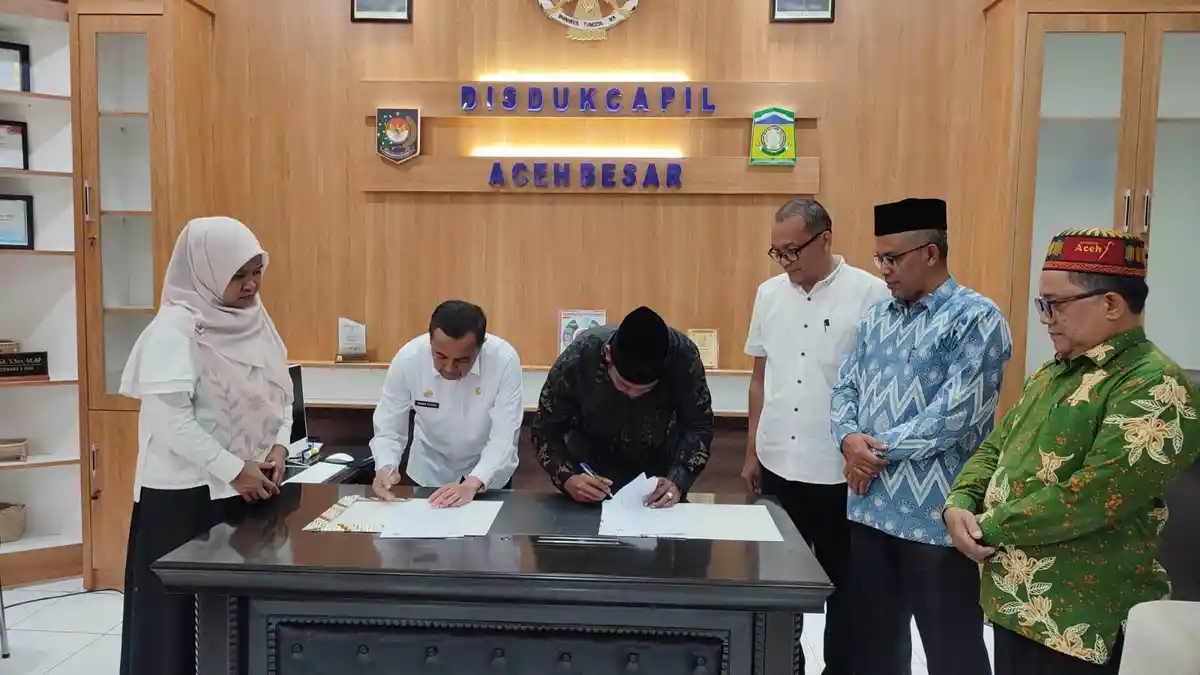 Layanan Nikah di KUA Pulo Aceh, Pengantin Baru Langsung Dapat Buku Nikah, KTP dan KK