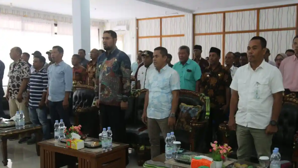 Kuatkan Pemahaman Terkait Pengelolaan Aset Desa, DPMD Halmahera Selatan Bimbing 60 Kades