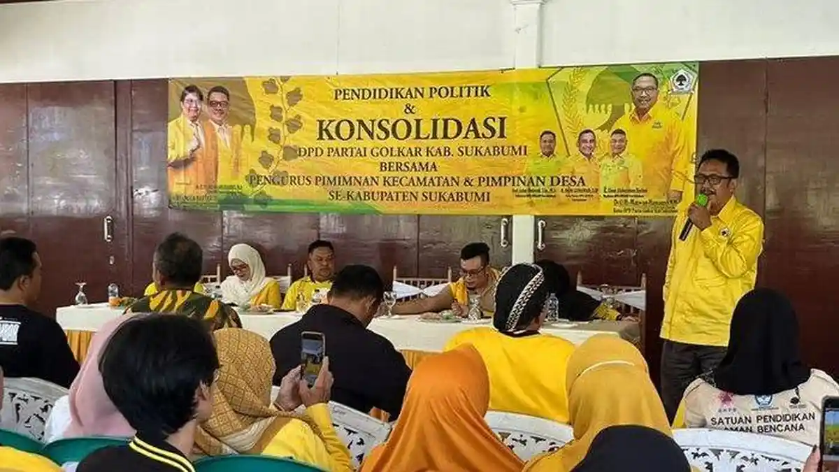 Maju Pilkada Sukabumi, Asep Japar Dapat Dukungan Golkar Maju Bakal Calon Bupati