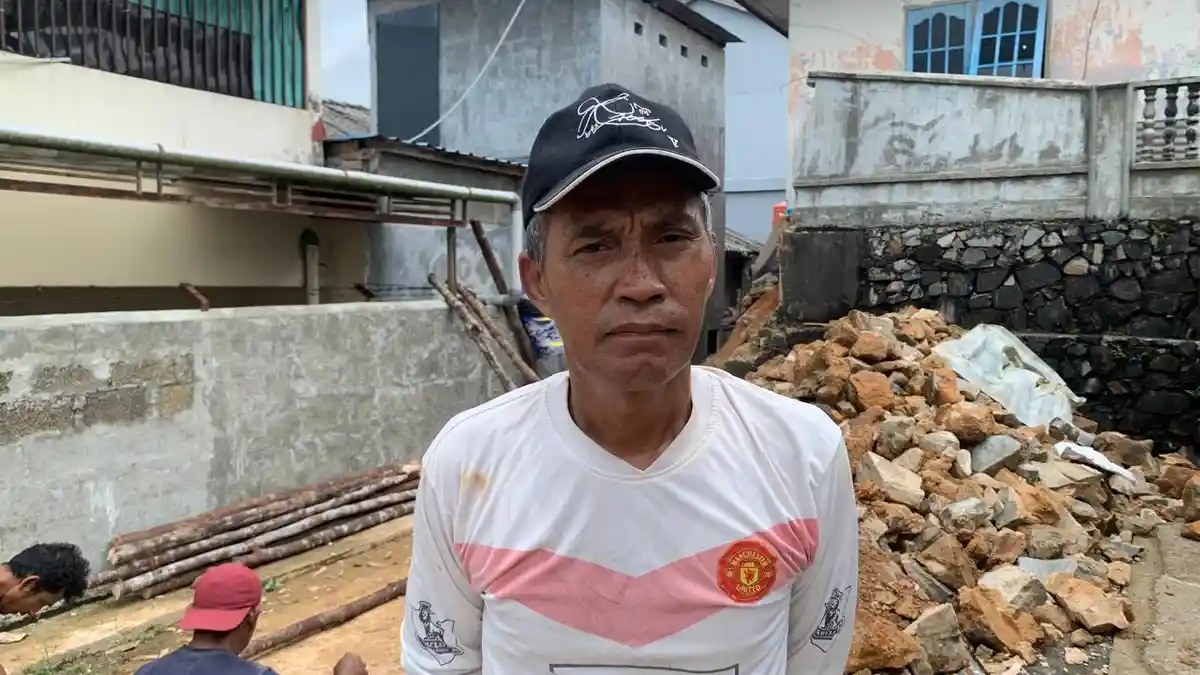 Longsor di Tanjungpinang, Pemilik Rumah Terpaksa Ngutang, Bantuan Pemko Belum Datang