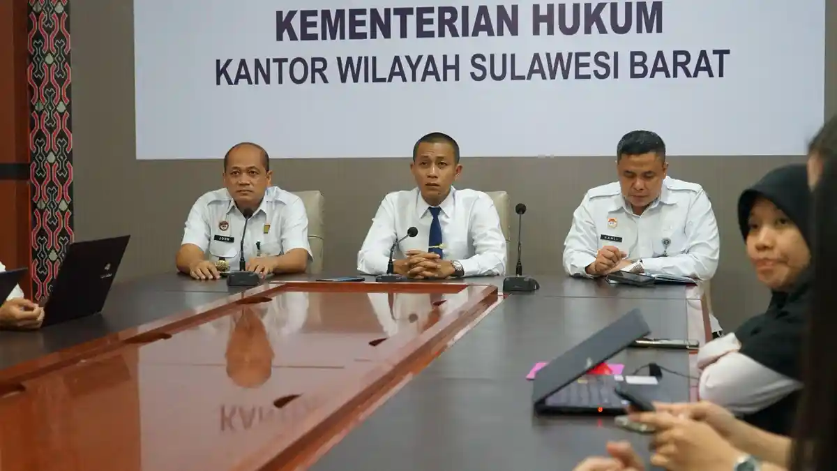 Kemenkum Sulbar Hadiri Pembukaan Pembinaan Komunikasi Publik, Dukung Program Transformasi Digital