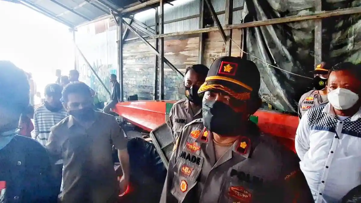 Polsek Samarinda Seberang Menduga Kebakaran dari Konsleting Listrik